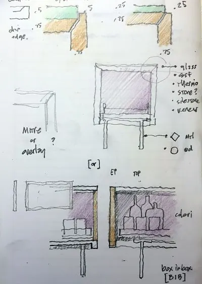 Graham Design Credenza Sketch