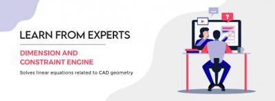 Learn From CAD Experts - Dimension And Constraint Engine