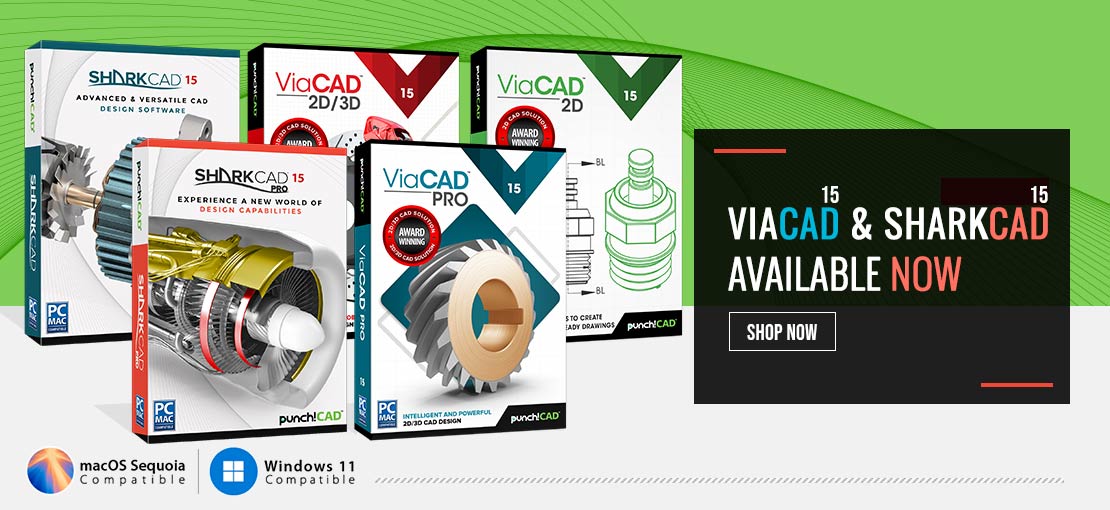 SharkCAD&ViaCAD 15