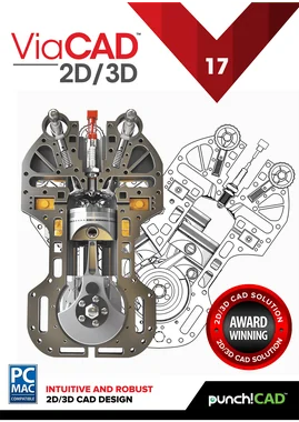 ViaCAD 17 2D/3D box